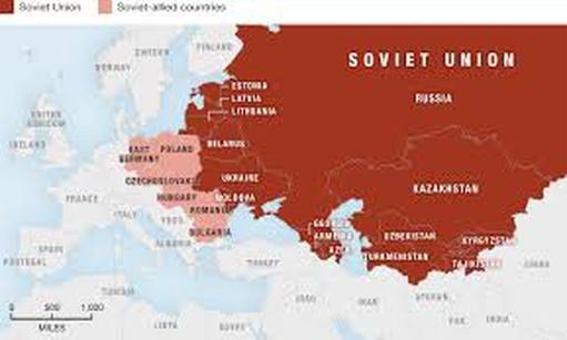 countries taken over by The Soviet Union